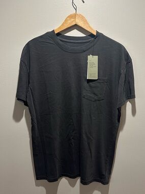 Goodfellow & Co Black Short Sleeve Crew Neck Tee